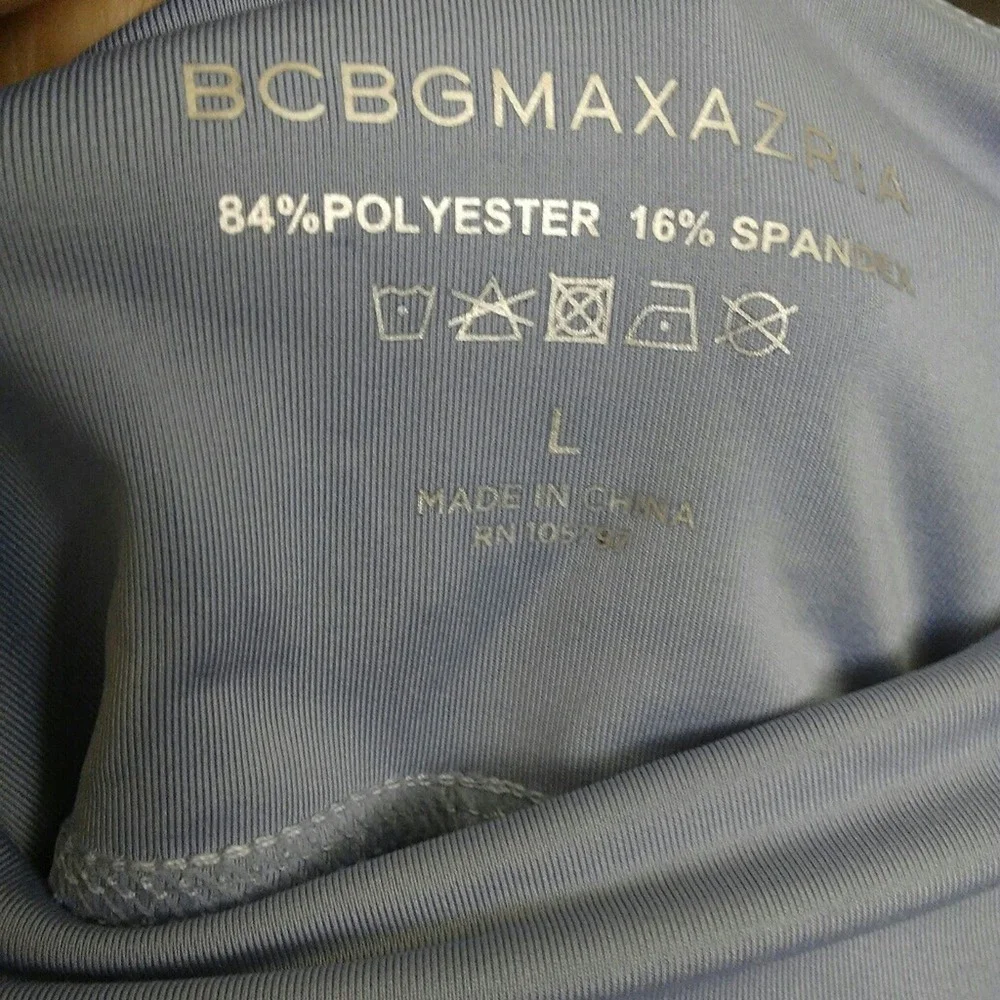 BCBGMaxazria High Waisted Performance Leggings L - Picture 5 of 6